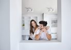 Kanlux GU10, IP20, Ø58mm, fehér, alumínium házas fali-mennyezeti lámpatest, LAURIN