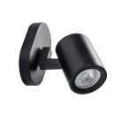 Kanlux GU10, IP20, Ø58mm, fekete, alumínium házas fali-mennyezeti lámpatest, LAURIN