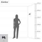 Kanlux GU10, IP20, Ø58mm, fekete, alumínium házas fali-mennyezeti lámpatest, LAURIN