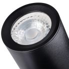 Kanlux GU10, IP20, Ø58mm, fekete, alumínium házas fali-mennyezeti lámpatest, LAURIN