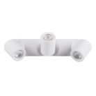 Kanlux 3xGU10, IP20, Ø58mm, fehér, alumínium házas fali-mennyezeti lámpatest, LAURIN