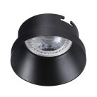 Kanlux 12V, Ø75 mm, GU10, IP20, fehér, fekete színű, alumínium házas, kerek spot lámpa keret, SIMEN DSO