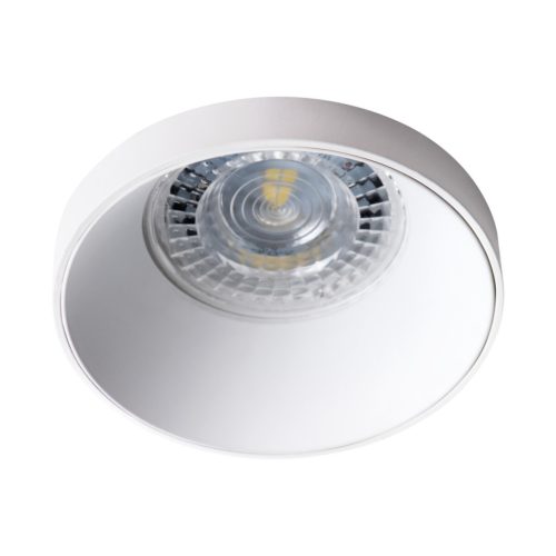 Kanlux 12V, Ø75 mm, GU10, IP20, fehér színű, alumínium házas, kerek spot lámpa keret, SIMEN DSO