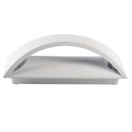   Kanlux 8W, 375 lm, 4000K, 80x220, IP54, fehér színű, alumínium házas, természetes fehér kültéri homlokzati lámpatest, BISO LED - két oldalról világító