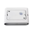 Kanlux 8W, 350 lm, 4000K, 90x115, IP54, fehér színű, alumínium házas, természetes fehér kültéri homlokzati lámpatest, GARTO LED - két oldalról világító