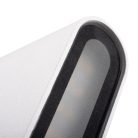 Kanlux 8W, 350 lm, 4000K, 90x115, IP54, fehér színű, alumínium házas, természetes fehér kültéri homlokzati lámpatest, GARTO LED - két oldalról világító