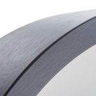 Kanlux 20W, IP20, E27, Ø275 mm, kerek, fekete, fa házas LED mennyezeti lámpatest, JASMIN