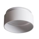 Kanlux Ø80 mm, GU10, IP20, fehér színű, alumínium házas, kerek spot lámpa keret, GOVIK