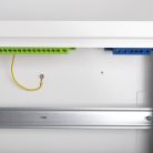 Kanlux 230/400V AC, 3x12P, 115x581x375 mm, fehér, vas fém kapcsolószekrény, KP-DB-I-MS-312 – elektromos hálózat védelméhez