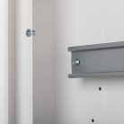 Kanlux 230/400V AC, 3x12P, 115x581x375 mm, fehér, vas fém kapcsolószekrény, KP-DB-I-MS-312 – elektromos hálózat védelméhez