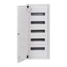 Kanlux 230/400V AC, 5x12P, 115x849x375 mm, fehér, vas fém kapcsolószekrény, KP-DB-I-MS-512 – elektromos hálózat védelméhez