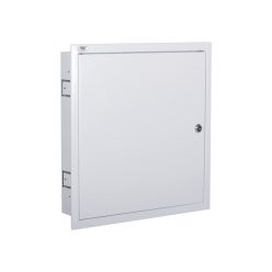   Kanlux, 230/400 AC, 2x18P, IP30, fali süllyesztett, fehér, ITS KP-DB-I-MF-218 fém elosztódoboz - acél kapcsolószekrény, tartós megoldás