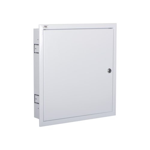 Kanlux, 230/400 AC, 2x18P, IP30, fali süllyesztett, fehér, ITS KP-DB-I-MF-218 fém elosztódoboz - acél kapcsolószekrény, tartós megoldás