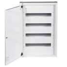 Kanlux 230/400V AC, 4x18P, 115x715x485 mm, fehér, vas fém kapcsolószekrény, KP-DB-I-MS-418 – elektromos hálózat védelméhez