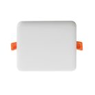 Kanlux süllyesztett lámpatest, 10W, 1000lm, 125x125 mm, 120°, 4000K, IP65/20, szögletes, fehér, alumínium házas, AREL LED