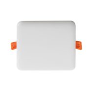   Kanlux süllyesztett lámpatest, 10W, 1000lm, 125x125 mm, 120°, 4000K, IP65/20, szögletes, fehér, alumínium házas, AREL LED