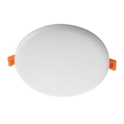   Kanlux süllyesztett lámpatest, 14W, 1210lm, Ø156mm, 120°, 3000K, IP65/20, kerek, fehér, alumínium házas, AREL LED