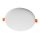 Kanlux süllyesztett lámpatest, 14W, 1210lm, Ø156mm, 120°, 3000K, IP65/20, kerek, fehér, alumínium házas, AREL LED