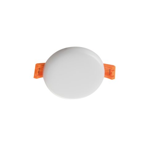 Kanlux süllyesztett lámpatest, 6W, 450lm, Ø75mm, 120°, 4000K, IP65/20, kerek, fehér, alumínium házas, AREL LED