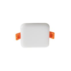   Kanlux süllyesztett lámpatest, 6W, 450lm, Ø75mm, 120°, 4000K, IP65/20, kerek, fehér, alumínium házas, AREL LED