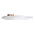 Kanlux süllyesztett lámpatest, 10W, 890lm, Ø126mm, 120°, 3000K, IP65/20, kerek, fehér, alumínium házas, meleg fehér, AREL LED