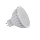 Kanlux 7W, 12V, 470 lm, 3000K, 120°, Gx5,3 MR16 meleg fehér LED fényforrás, TOMI LED
