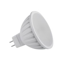   Kanlux 5W, 12V, 300 lm, 3000K, 120°, Gx5,3 MR16 meleg fehér LED fényforrás, TOMI LED