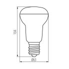 Kanlux 8W, 720 lm, 3000K, E27, A63, meleg fehér LED fényforrás, SIGO LED