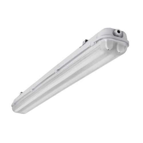 Kanlux 2xG13, IP65, szürke, műanyag házas, 125x1265 mm kültéri por- és páramentes lámpatest LED fénycsőhöz, MAH PLUS 4LED