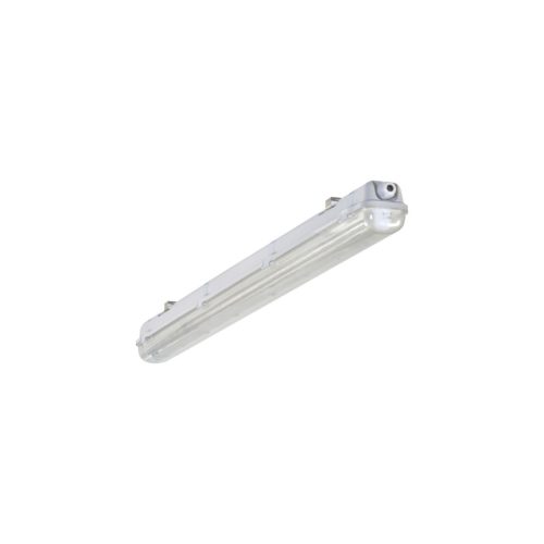 Kanlux 2xG13, IP65, szürke, műanyag házas, 90x1260 mm kültéri por- és páramentes lámpatest LED fénycsőhöz, MAH PLUS 4LED