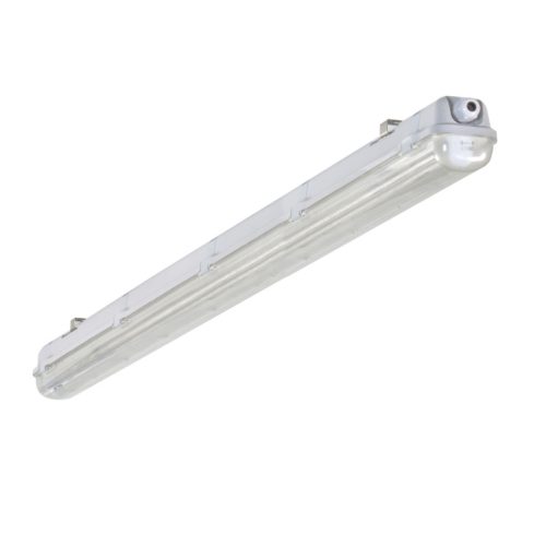 Kanlux 2xG13, IP65, szürke, műanyag házas, 90x1570 mm kültéri por- és páramentes lámpatest LED fénycsőhöz, MAH PLUS 4LED