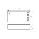 Kanlux, 12/24V, 10A MONO/CCT vezérlő - egyszínű/állítható színhőmérsékletű LED szalagokhoz