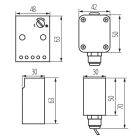 Kanlux, fotócellás alkonykapcsoló 10A (max. 2300 W, IP65), AZ-10A - automatikus nappal/éjjel kapcsolás, 2 év garanciával​
