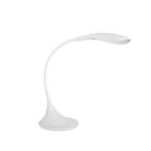 Kanlux 6,8W, 590 lm, 3000K, dimmelhető, RA80, IP20, 670 mm, fehér, meleg fehér műanyag asztali LED lámpa, FRANCO II - rugalmasan állítható