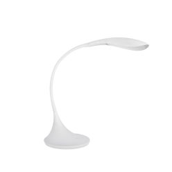   Kanlux 6,8W, 590 lm, 3000K, dimmelhető, RA80, IP20, 670 mm, fehér, meleg fehér műanyag asztali LED lámpa, FRANCO II - rugalmasan állítható