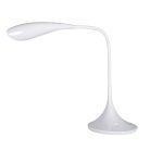 Kanlux 6,8W, 590 lm, 3000K, dimmelhető, RA80, IP20, 670 mm, fehér, meleg fehér műanyag asztali LED lámpa, FRANCO II - rugalmasan állítható