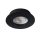 Kanlux Gx5,3, 12V, IP20, Ø82 mm, fekete, alumínium házas, kerek, 30°-ban állítható mennyezeti spot lámpatest, DALLA