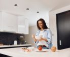 Kanlux 12V/220V, GU10, 30°-ban állítható, 82x82 mm, fehér színű, alumínium házas mennyezeti spot lámpatest, DALLA