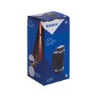 Kanlux 2xGU10, IP 44, 65x110, szürke színű, félkör alakú, alumínium házas kültéri homlokzati lámpatest, ZAW EL - felfelé, lefelé világító