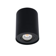   Kanlux 25 fokban állítható mennyezeti spot lámpatest GU10 foglalattal, Ø95 mm, henger alakú, matt fekete, alumínium, BORD