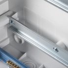 Kanlux, 63A, 230/400 AC, 2x12P, IP30, műanyag, fehér/kék, ITS KDB-S24T fk. elosztódoboz - 650°C hőállóság, oldalfali