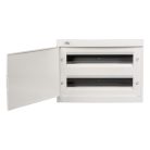Kanlux, 63A, 230/400 AC, 2x18P, IP30, műanyag, fehér, ITS KDB‑F36P – fali süllyesztett elosztódoboz, 650°C hőállóságú, kizárólag nem éghető felületekre