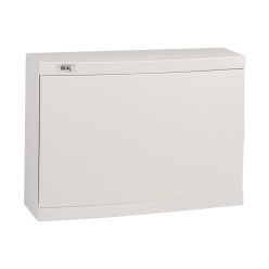   Kanlux, 63A, 230/400 AC, 2×18P, IP30, műanyag, fehér, ITS KDB‑S36P – fali süllyesztett elosztódoboz, 650°C hőállóságú, kizárólag nem éghető felületekre