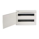 Kanlux, 63A, 230/400 AC, 2×18P, IP30, műanyag, fehér, ITS KDB‑S36P – fali süllyesztett elosztódoboz, 650°C hőállóságú, kizárólag nem éghető felületekre