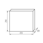 Kanlux, 63A, 230/400 AC, 2×18P, IP30, műanyag, fehér, ITS KDB‑S36P – fali süllyesztett elosztódoboz, 650°C hőállóságú, kizárólag nem éghető felületekre