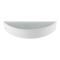   Kanlux E27, 116x407 mm, fehér színű, fa házú, félkör alakú mennyezeti függő lámpa, JASMIN W