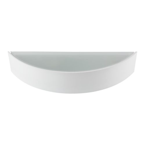 Kanlux E27, 116x407 mm, fehér színű, fa házú, félkör alakú mennyezeti függő lámpa, JASMIN W