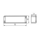 Kanlux, 12 V stabilizált LED tápegység 15 W, DRIVE LED N 15W 12V – LED szalagok és 12 V-os lámpák tápellátásához, CV tápegység, rövidzárlat védelemmel