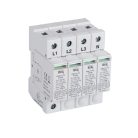 Ideal TS 230/400V AC TH35 4P T1+T2 60kA moduláris túlfeszültség korlátozó - 4 pólusú T1+T2 típusú, DIN sínre szerelhető, 5 év garancia