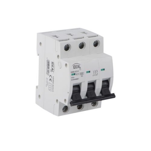Ideal TS 230/400V AC TH35 3P 6A C moduláris kismegszakító - 3 pólusú C karakterisztikájú 6 kA megszakítóképességű DIN sínre szerelhető 5 év garancia